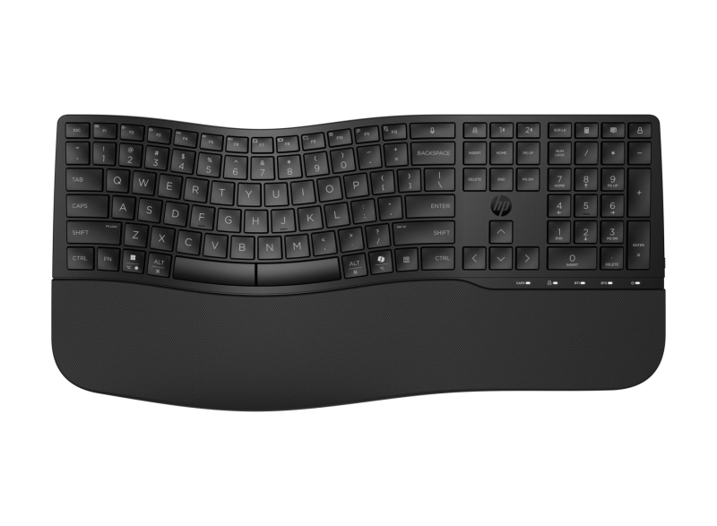 HP 685 Tastiera wireless ergonomica dual-mode - Bluetooth 5.3 + 2 HP 685 Tastiera wireless ergonomica dual-mode - Bluetooth 5.3 + 2