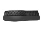 HP 685 Tastiera wireless ergonomica dual-mode - Bluetooth 5.3 + 2,4 GHz - Poggiamani imbottito - 23 tasti programmabili - 3 posizioni di inclinazione - Tasti silenziosi a basso profilo - Autonomia fino a 36 mesi - Colore nero - immagine 3