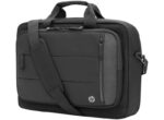 HP Renew Executive Borsa per laptop 16" espandibile - Resistente all'acqua - Scomparto imbottito - Porta USB‑C esterna e passaggio cavo - Tasca RFID e tasca per localizzatore - Cinghia rimovibile - Colore nero - immagine 3