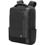 Zaino HP Renew Executive per laptop da 16" espandibile - Resistente all'acqua - Scomparto imbottito - USB‑C esterno e passaggio cavo - Tasche interne ed esterne con cerniera - Blocco RFID - Colore nero - immagine 2