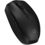 Mouse wireless Bluetooth HP 425 - 4000 DPI multisuperficie - Connettiti a un massimo di 3 dispositivi - Bluetooth 5.3 + Swift Pair - 6 pulsanti programmabili - Clic silenzioso - Autonomia 24 mesi - Colore nero