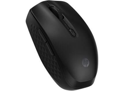 Mouse wireless Bluetooth HP 425 - 4000 DPI multisuperficie - Connettiti a un massimo di 3 dispositivi - Bluetooth 5.3 + Swift Pair - 6 pulsanti programmabili - Clic silenzioso - Autonomia 24 mesi - Colore nero