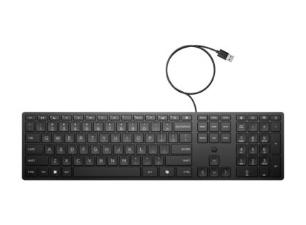 Tastiera USB HP 320K - Tasti silenziosi a basso profilo 2