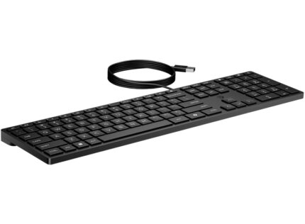 0 mm - Tasto Copilot IA - LED Bloc Maiusc/Bloc Num - Inclinazione regolabile 0-6° - Realizzata con il 75% di plastica riciclata - Colore nero