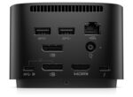 HP Thunderbolt Dock G4 120W Thunderbolt 4 con 13 porte - Supporta fino a 4 monitor 4K - Ethernet 2x velocità - Gestione remota Intel vPro - Alimentazione fino a 100W tramite USB‑C - Colore nero - immagine 2