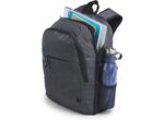 Zaino per laptop HP Prelude Pro Recycled da 15,6" - Resistente all'acqua - Scomparto imbottito - Tasca per bottiglia - Cinghie imbottite - Passante per trolley - Colore grigio/nero - immagine 4