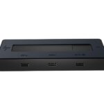 Hub multiporta HP 4K USB‑C - 4 porte USB‑C 10 Gbps - Alimentazione 65 W - Uscita video 4K tramite DisplayPort Alt Mode - Design compatto 50% plastica riciclata - Colore nero