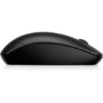 HP 235 Mouse wireless Slim 2,4 GHz - Sensore ottico 1600 DPI - Design compatto ambidestro - 3 pulsanti con rotellina di scorrimento - Autonomia fino a 18 mesi - Colore nero - immagine 4