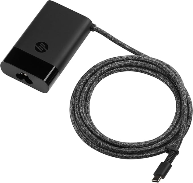 Caricabatterie USB‑C HP da 65 W per laptop - Potenza intelligente 15/27/60/65 W - Compatibile con laptop Caricabatterie USB‑C HP da 65 W per laptop - Potenza intelligente 15/27/60/65 W - Compatibile con laptop