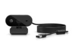 HP 325 Webcam Full HD 1080p - Grandangolo 66° - Microfono integrato - Correzione automatica della luce e dell'immagine - Rotazione a 360° e supporto per treppiede - USB‑A - Colore nero - immagine 4