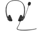 Cuffie HP G2 Stereo USB con microfono a cancellazione di rumore - Archetto regolabile - Cuscinetti in PU Leather per un uso prolungato - Controllo sul cavo - Colore nero - immagine 2