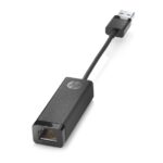 Adattatore HP USB 3.0 a Gigabit RJ45 G2 - USB‑A a Ethernet 10/100/1000 - Connettività di rete stabile - Plug & Play - Design compatto e portatile - Colore nero