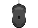 Mouse USB HP 105 - Sensore ottico 1600 DPI - Design ergonomico ambidestro - 3 pulsanti con rotellina di scorrimento - Leggero e resistente - Colore nero - immagine 3