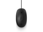 Mouse USB HP 125 - Sensore ottico 1200 DPI - Design ergonomico ambidestro - 3 pulsanti con rotellina di scorrimento - Colore nero