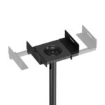 Aisens Pack Supporto universale da pavimento per altoparlanti - Altezza e larghezza regolabili - Girevole e inclinabile - Carico massimo 5 kg - Colore nero - immagine 2