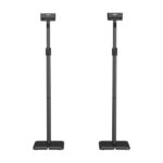 Aisens Pack Supporto universale da pavimento per altoparlanti - Altezza e larghezza regolabili - Girevole e inclinabile - Carico massimo 5 kg - Colore nero - immagine 3
