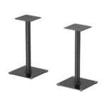 Aisens Pack Supporto universale da pavimento per altoparlanti - Carico max. 25 kg - Altezza 61 cm - Colore nero