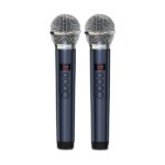Coolsound Partybox Altoparlante Karaoke 8" - Bluetooth - 30W - Illuminazione RGB - 2 microfoni wireless inclusi - Ingresso per strumenti e microfoni aggiuntivi - Colore nero - immagine 4
