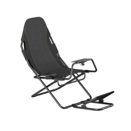 Cromad Slim Racing Seat Sedile simulatore di corsa - Supporto per pedali e volante regolabili - Design pieghevole