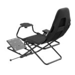 Cromad Slim Racing Seat Sedile simulatore di corsa - Supporto per pedali e volante regolabili - Design pieghevole - immagine 2