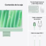 Apple iMac M4 All-in-One 24" Retina 4.5K - 16 GB - 256 GB - CPU 8N - GPU 8N - Colore verde - immagine 5