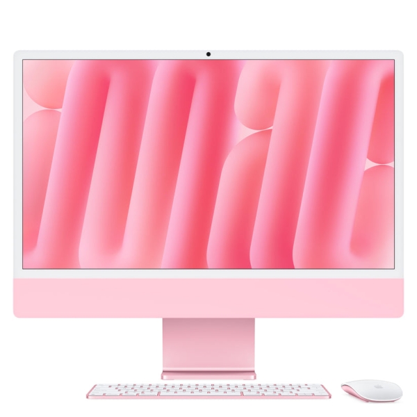 Apple iMac M4 All-in-One 24" Retina 4.5K - 16 GB - 256 GB - CPU 8N - GPU 8N - Colore rosa Apple iMac M4 All-in-One 24" Retina 4.5K - 16 GB - 256 GB - CPU 8N - GPU 8N - Colore rosa