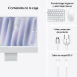 Apple iMac M4 All-in-One 24" Retina 4.5K - 16 GB - 256 GB - CPU 10N - GPU 10N - Colore argento - immagine 5