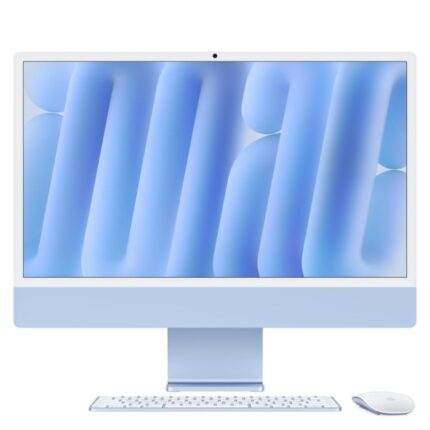 Apple iMac M4 All-in-One 24" Retina 4.5K - 16 GB - 256 GB - CPU 10N - GPU 10N - Colore blu