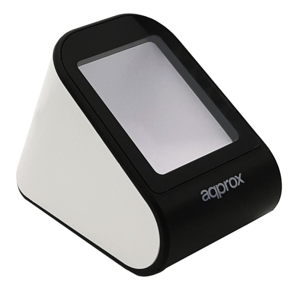 Approx Lettore di codici a barre da tavolo 1D/2D - Indicatore LED e segnale acustico - Velocità di scansione 30 fps - Scatto automatico Approx Lettore di codici a barre da tavolo 1D/2D - Indicatore LED e segnale acustico - Velocità di scansione 30 fps - Scatto automatico
