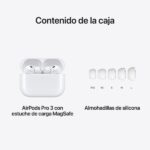 Apple AirPods Pro 3 2025 Auricolari wireless - Cancellazione attiva del rumore migliorata di 2 volte - Sensore di frequenza cardiaca integrato - Traduzione in tempo reale - Autonomia fino a 8 ore ANC - immagine 5