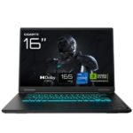 Gigabyte A16 Portatile da gioco 16" Intel Core i7-13620H - 16 GB DDR5 - 1 TB SSD - RTX5050 8 GB - FreeDos - Colore nero - Tastiera QWERTY (ES)