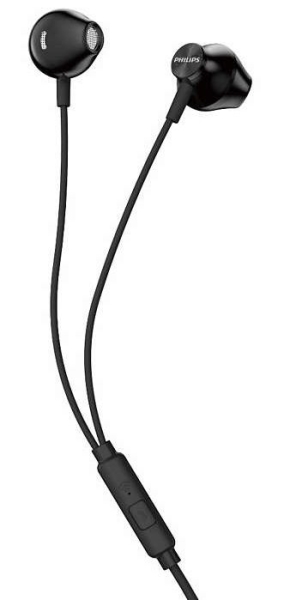 Philips TAUE101 Auricolari in-ear con microfono - Suono dei bassi Bass Sound - Driver da 14