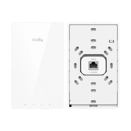 Cudy AC1200 Access Point a parete - Dual Band fino a 1167Mbps - WiFi 5 - Copertura 60m2 - Supporta fino a 40 dispositivi - PoE passivo - Riavvio automatico - GbE schermato - Colore bianco