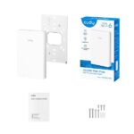Cudy AX3000 Access Point a parete - Dual Band fino a 2402Mbps - WiFi 6 - Copertura 60m2 - Supporta fino a 560 dispositivi - PoE passivo - Riavvio automatico - GbE schermato - Colore bianco - immagine 5