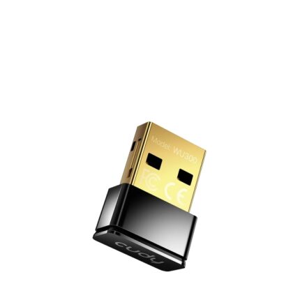 Cudy AX300 Adattatore USB Nano Wireless - Wi-Fi 6 - Universale - Velocità fino a 286Mbps - 20x15x8mm - Colore Nero