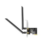 Cudy AC1300 Adattatore di rete PCIe - Doppia banda - 2x antenne Wi-Fi 5 rimovibili - Velocità fino a 867 Mbps - 72