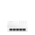 Cudy Switch 5 porte RJ45 - Alimentazione tramite USB-C - Capacità di commutazione 10 Gbps - Indicatori LED - Funzione di monitoraggio IGMP - 88 x 52,5 x 24 mm - Colore bianco - immagine 4