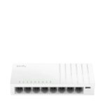 Cudy Switch 8 porte RJ45 - Alimentazione tramite USB-C - Capacità di commutazione 16 Gbps - Indicatori LED - 138 x 61