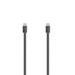 Cavo Hama Essential USB-C maschio - Potenza massima 60 W - Lunghezza 3 m - Velocità fino a 480 Mbps - Doppia schermatura - Colore nero