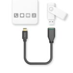 Cavo adattatore USB-C a USB-A femmina Hama - Varie velocità - Cavo da 15 cm - Accessori inclusi - Funzione OTG - Colore nero - immagine 2