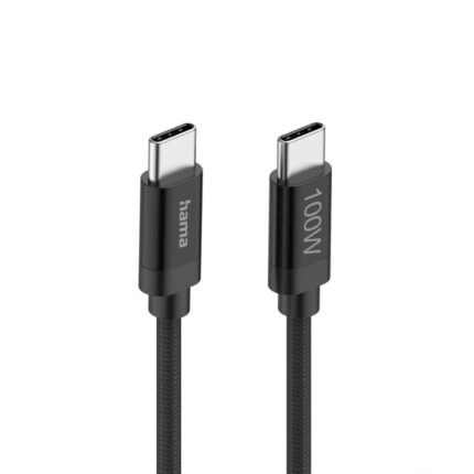 5 m - Nylon - Velocità fino a 480 Mbps - Doppia schermatura - Colore nero
