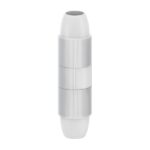 Giunto coassiale con blocco Hama Essential - Fissaggio con vite - Adatto per cavi tra 5 e 7 mm - Colore bianco