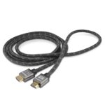 Cavo HDMI 8K maschio Hama Prime - Lunghezza 2 m - Certificato - Supporta eARC - Terminali placcati in oro - Ethernet - Velocità fino a 48 Gbps - Schermatura completa - Colore grigio - immagine 3