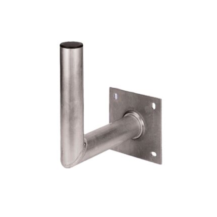 Hama Essential Supporto a parete per satelliti fino a 1 m di diametro - Alluminio - Distanza dalla parete 25 cm - Colore argento