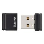 Hama Smartly Memoria Pendrive USB 2.0 con cappuccio - 16 GB di capacità - 10 Mb/s di trasferimento - 21x15x6,5 mm - Colore nero - immagine 4