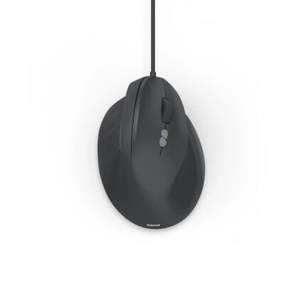 Hama ECM-500R Mouse ottico verticale per destrimani 1800 dpi - Cavo 180 cm - Ergonomico - 7 pulsanti - Silenzioso - 7