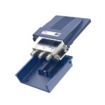 Hama Essential Commutatore 2-1 per antenne - 2 ingressi - 1 uscita - Custodia protettiva - Colore blu