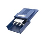 Hama Essential Commutatore 2-1 per antenne - 2 ingressi - 1 uscita - Custodia protettiva - Colore blu - immagine 2
