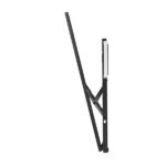 Hama Supporto fisso a parete per TV fino a 100" - Peso max 75 kg - Inclinabile - VESA 800x600 mm - Gestione cavi - Livella a bolla integrata - Dima di foratura - Colore nero - immagine 5