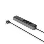 4 m - 3x Schuko - 2x USB-C - 1x USB-A - Interruttore di accensione - Spina Schuko angolata - Power Delivery - 4